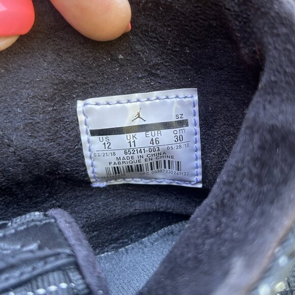 Nike Men's Air Jordan Future Black Basketball Shoes Sneakers 652141-003 Size 12 - Picture 14 of 14